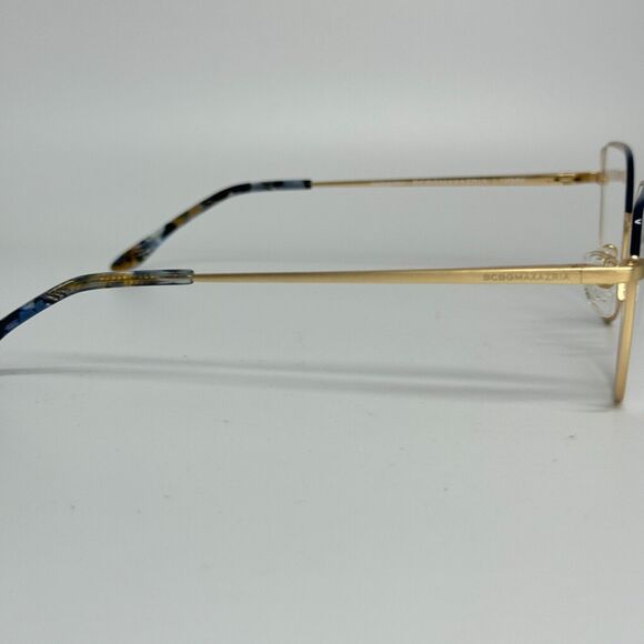 BVCBGMAXAZRIA ESEA Blue Gold Eyeglasses Frame 51-16-135mm H14126‎